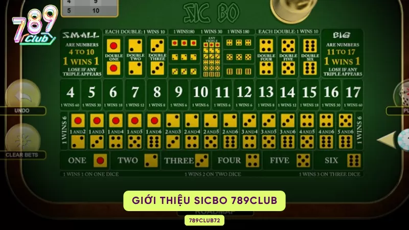 Sicbo 789Club - Thăng Hoa Cùng Cổng Game Trên Mỗi Ván Cược 1 giới thiệu sicbo